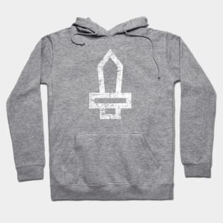 Cute Sword - Distressed Hoodie